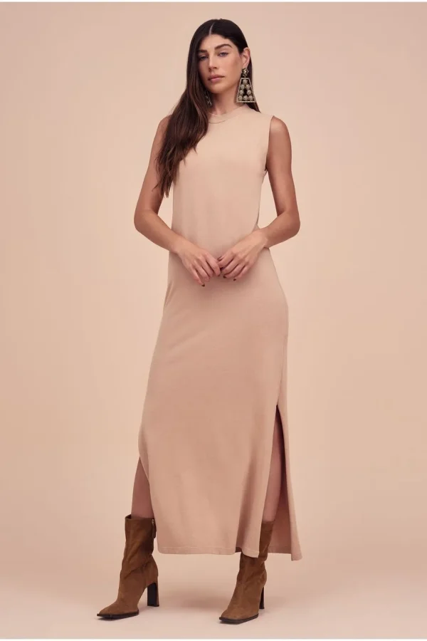 Vestido Teresa Beige