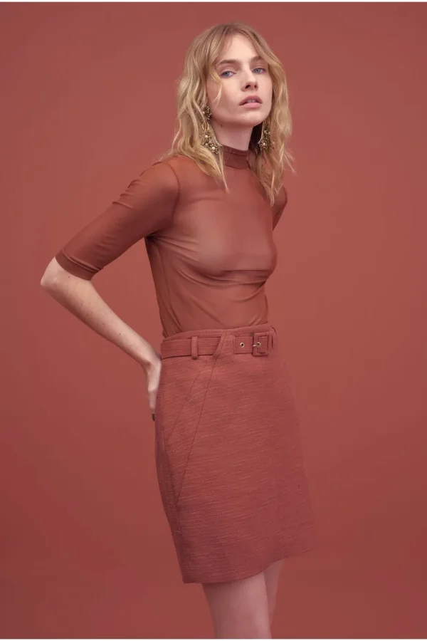 Blusa Lauri Dulce de Leche